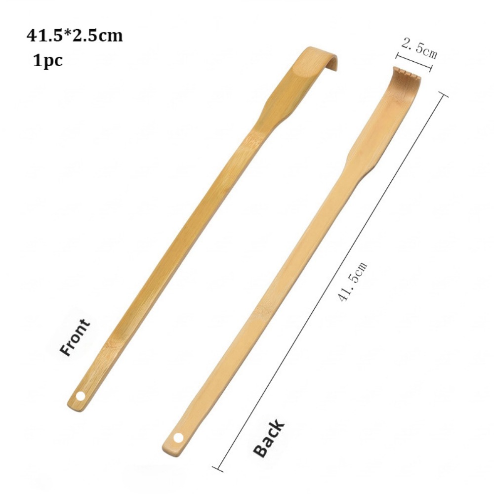 Muscle Roller Stick - Durable Massager Back Scratcher Bamboo Multistyles