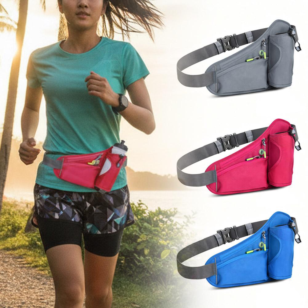 Running Gear Bag - Fanny Pack with Water Bottle Holder