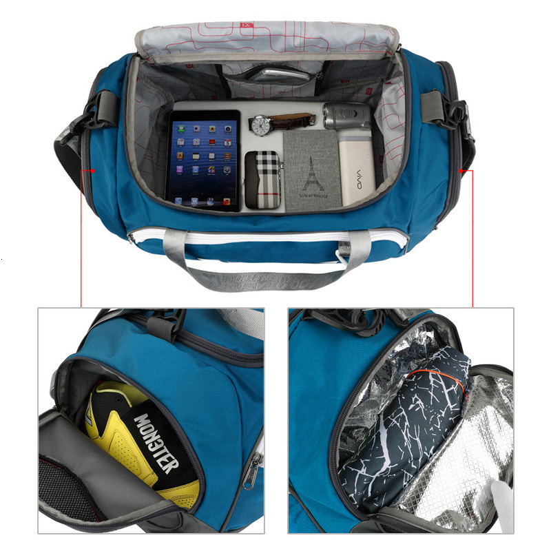 Waterproof 40L Dry Wet Gym Bag - Running Gear Bag ulasan dan harga