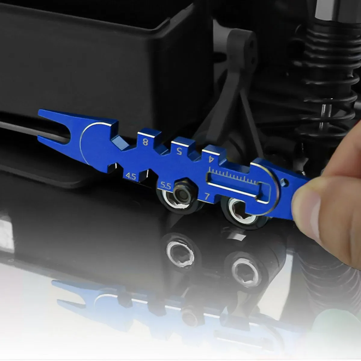 1pcs Red / Blue Wrench RC car  - Running Gear Vehicle ulasan dan harga