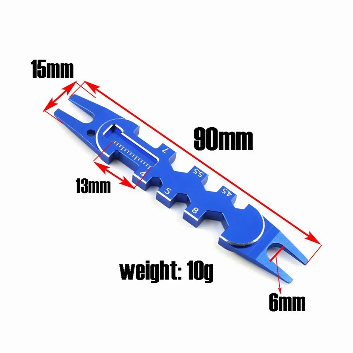 1pcs Red / Blue Wrench RC car  - Running Gear Vehicle ulasan dan harga