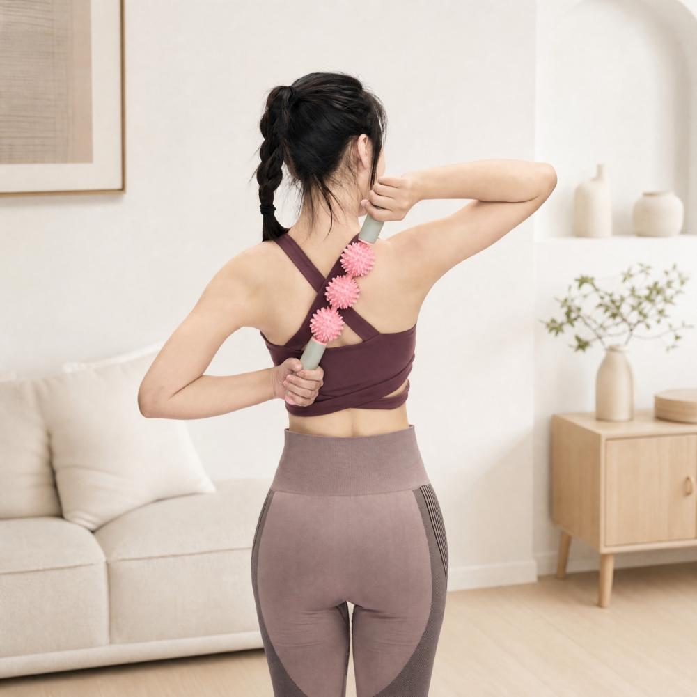 Professional 5-Spiky Fascia Ma - Muscle Roller Stick ulasan dan harga