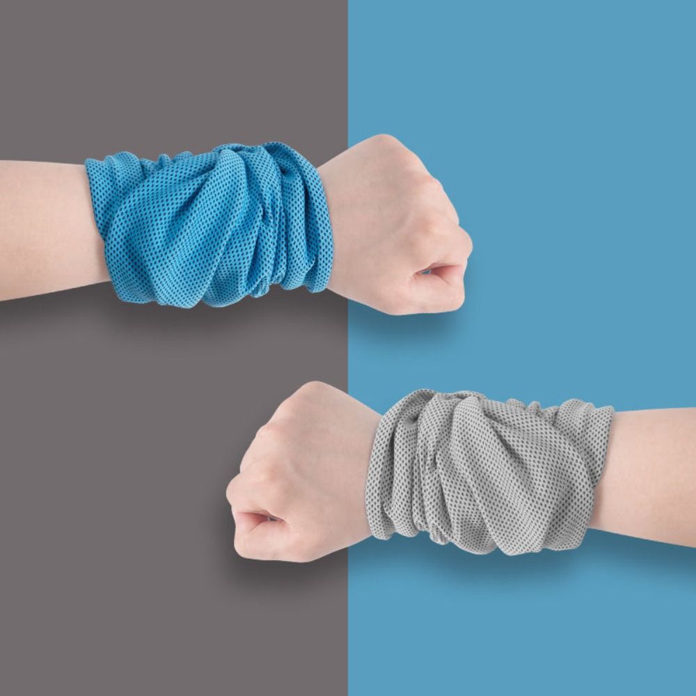 Portable Polyester Fiber Sport - Sweat Band Wrist ulasan dan harga