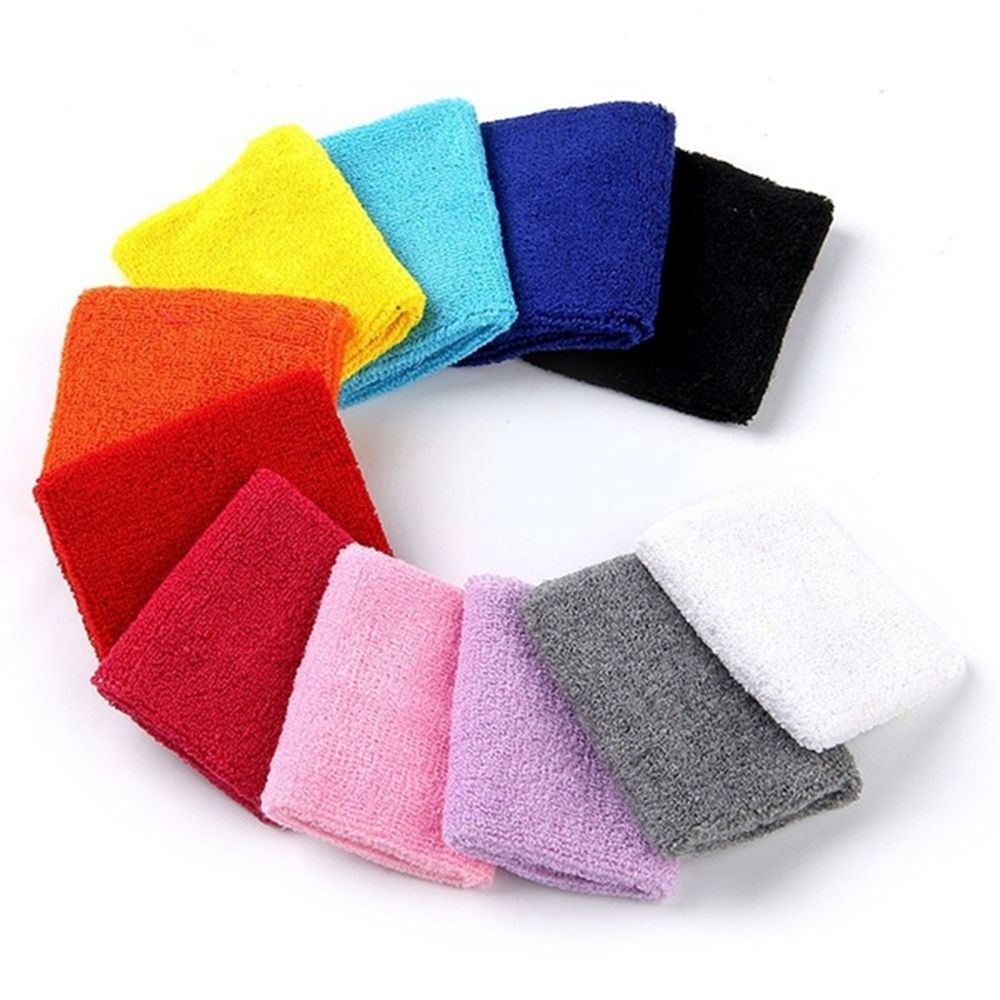 1/2Pcs Unisex Wristbands Sport - Sweat Band Wrist ulasan dan harga