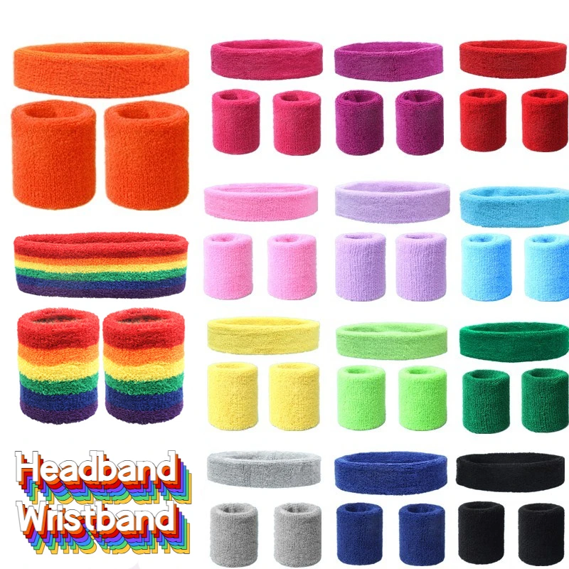 Fashion Sports Headband and Wr - Sweat Band Wrist ulasan dan harga