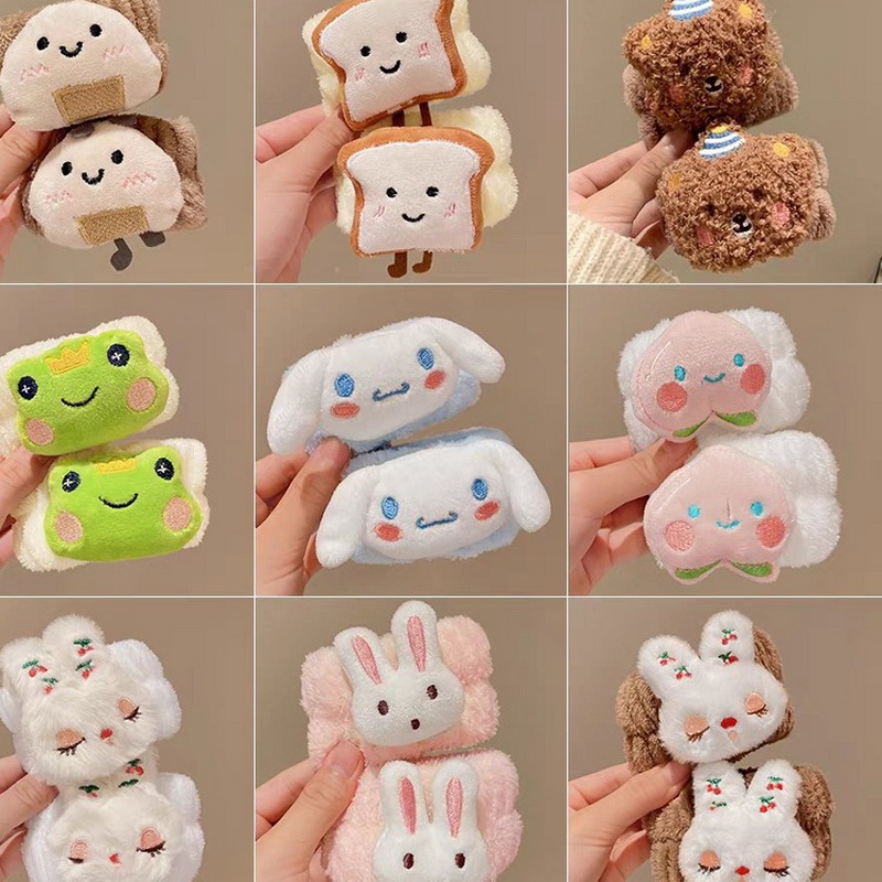 2PCS/set Cartoon Wash Face Hai - Sweat Band Wrist ulasan dan harga