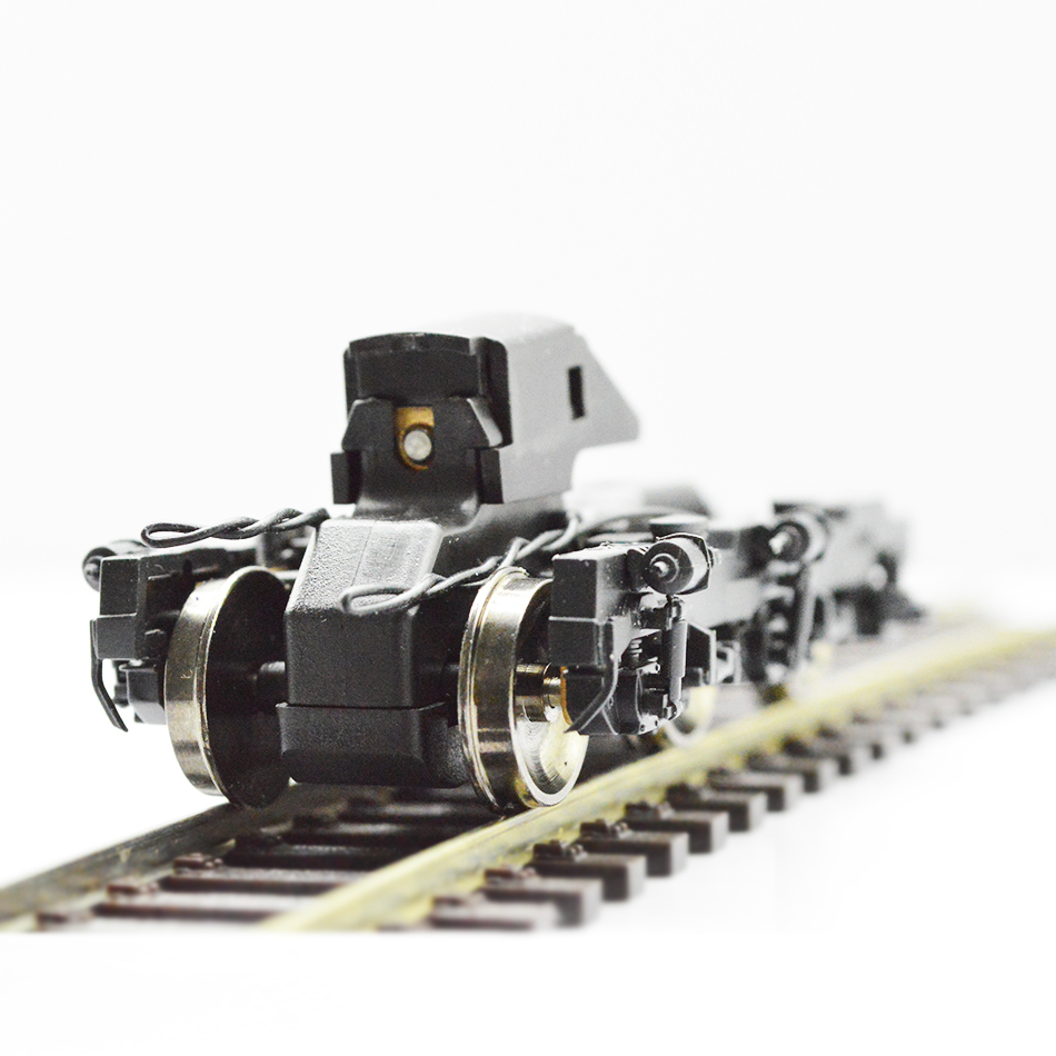 Model Train Powered Bogie Asse - Running Gear Vehicle ulasan dan harga