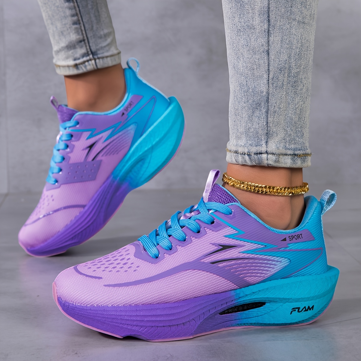 Women Sneakers Shoes Breathabl - Running Gear Shoes ulasan dan harga