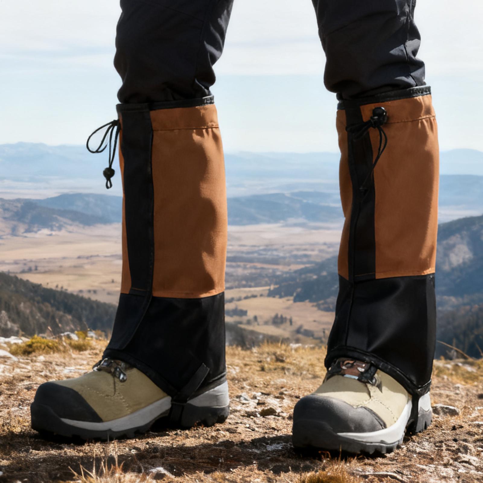 Waterproof Leg Gaiters for Hik - Running Gear For Rain ulasan dan harga