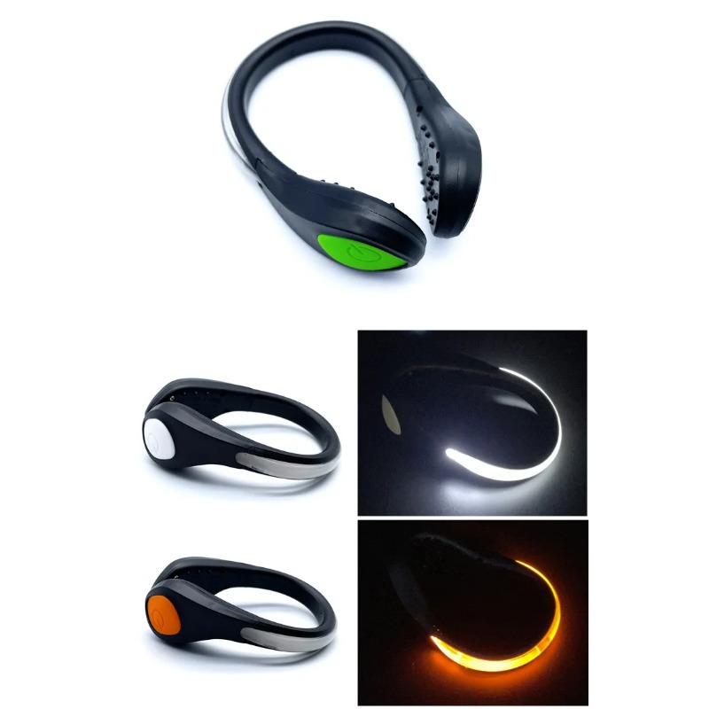 New Luminous Shoe Clip Light L - Running Gear For Night ulasan dan harga