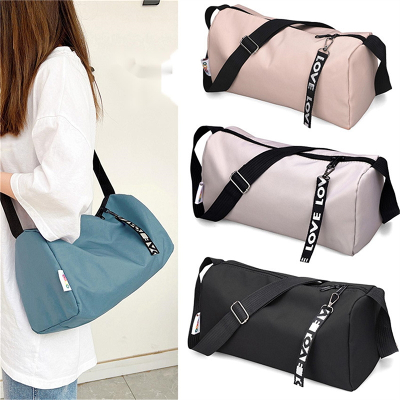 Women Gym Bag Waterproof Fitne - Running Gear Bag ulasan dan harga