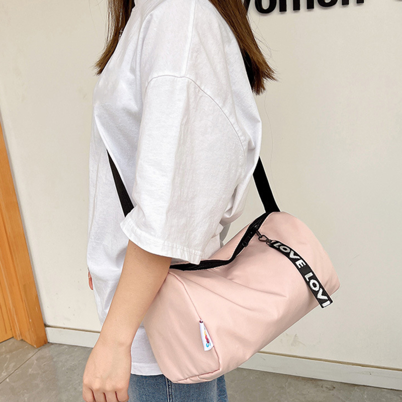 Women Gym Bag Waterproof Fitne - Running Gear Bag ulasan dan harga