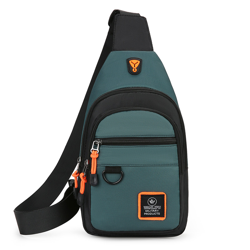 Casual Men Chest Bag Nylon Sma - Running Gear Bag ulasan dan harga