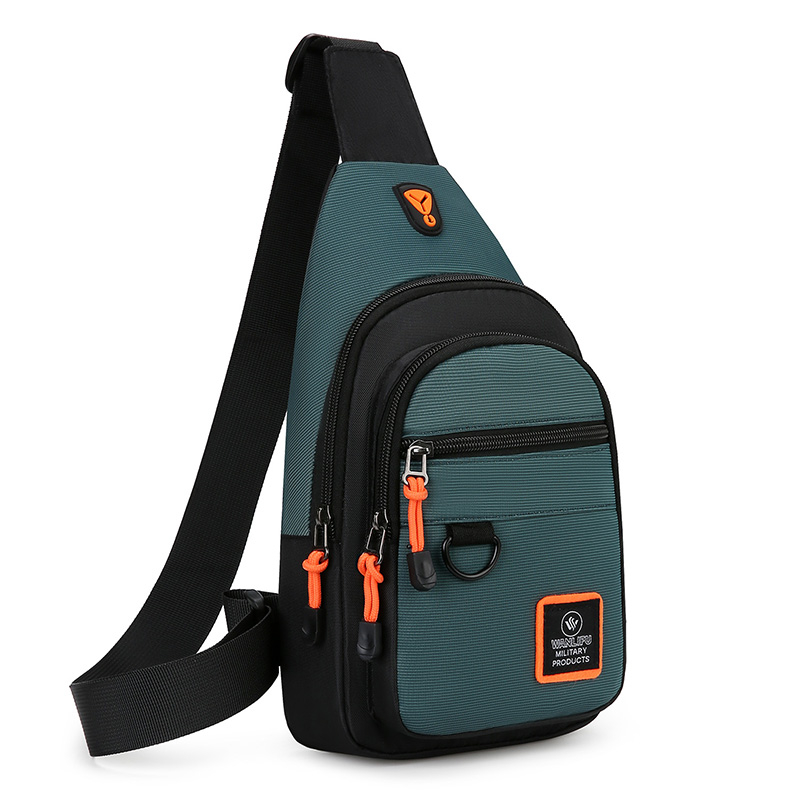 Casual Men Chest Bag Nylon Sma - Running Gear Bag ulasan dan harga