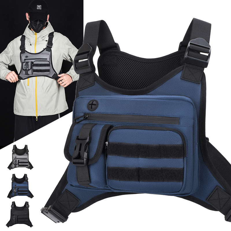 Tactical Chest Rig Bag Men Wat - Running Gear Bag ulasan dan harga