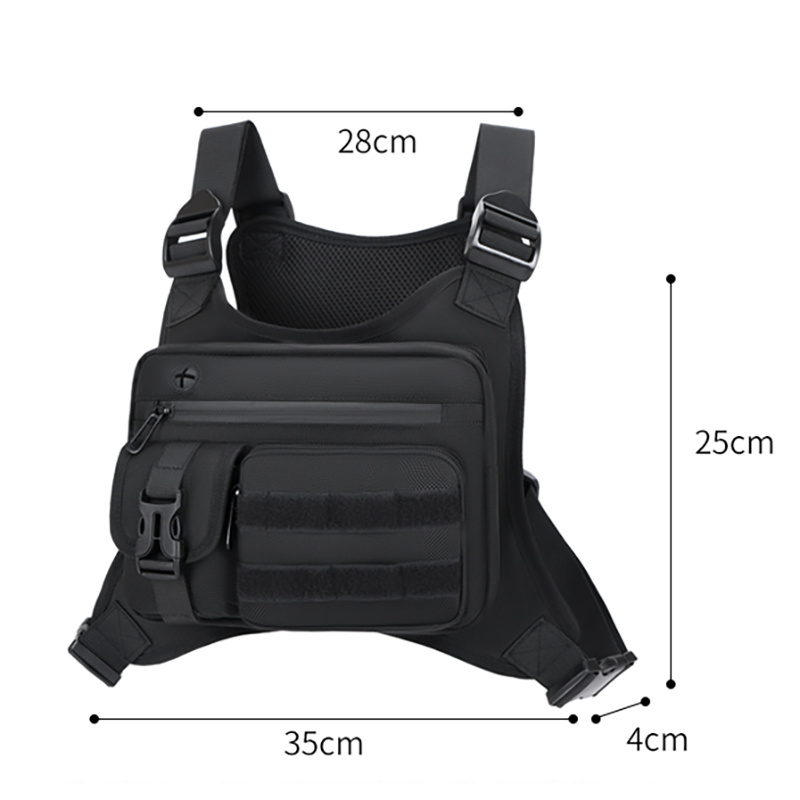 Tactical Chest Rig Bag Men Wat - Running Gear Bag ulasan dan harga