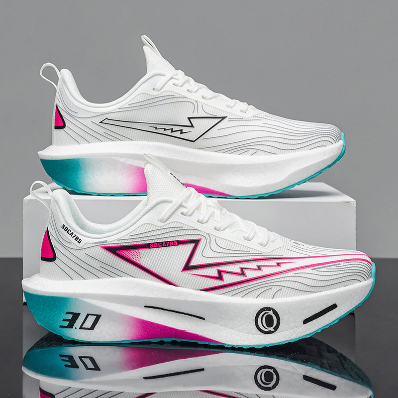 Running Shoes Men Marathon Ath - Running Gear Shoes ulasan dan harga