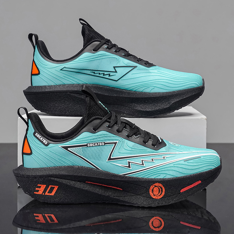 Running Shoes Men Marathon Ath - Running Gear Shoes ulasan dan harga