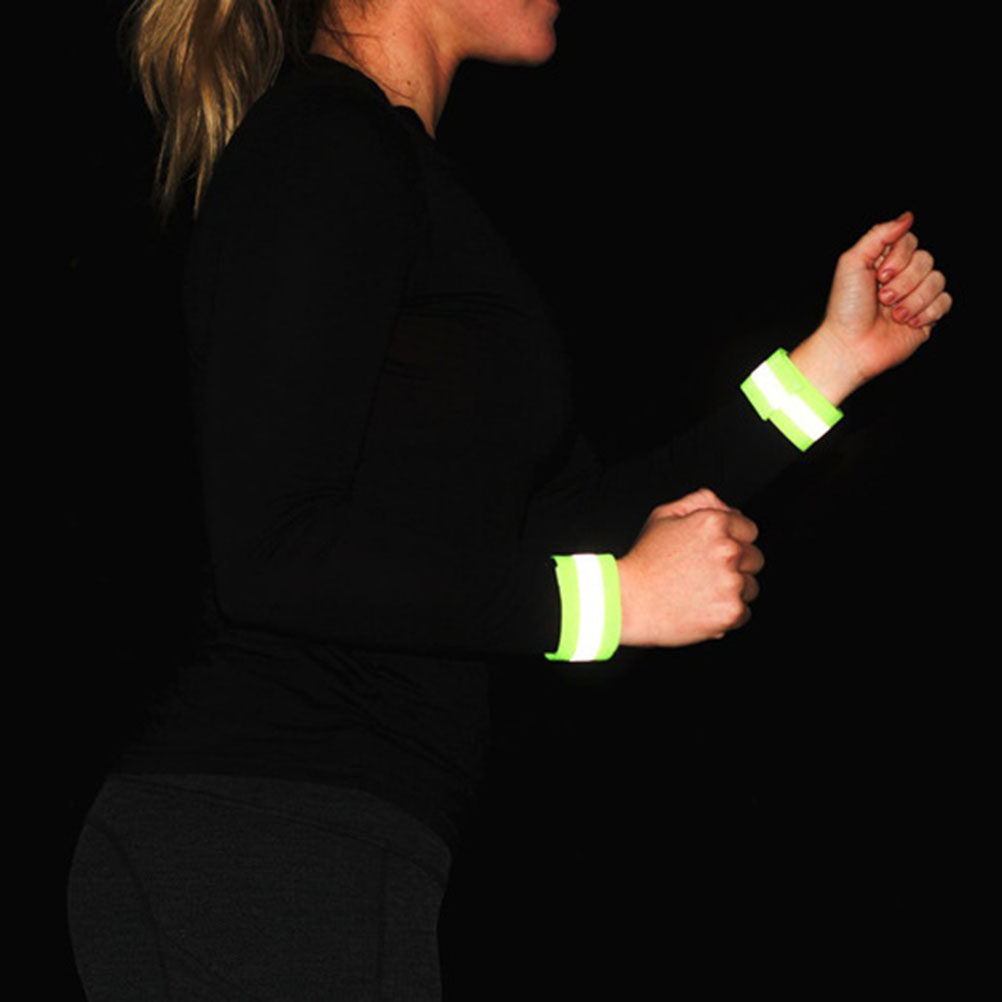 4Pcs Adjustable Reflective Ban - Running Gear For Night ulasan dan harga