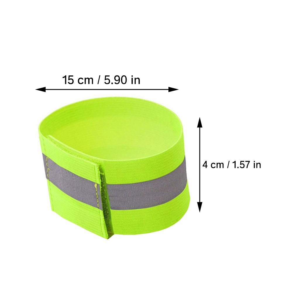 4Pcs Adjustable Reflective Ban - Running Gear For Night ulasan dan harga