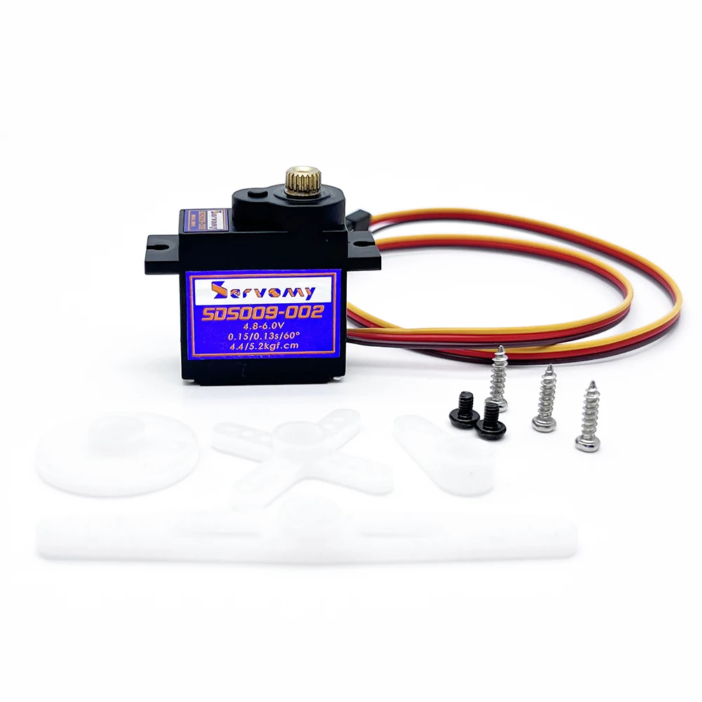 4pcs Servomy SDS009-02 9g Serv - Running Gear Vehicle ulasan dan harga