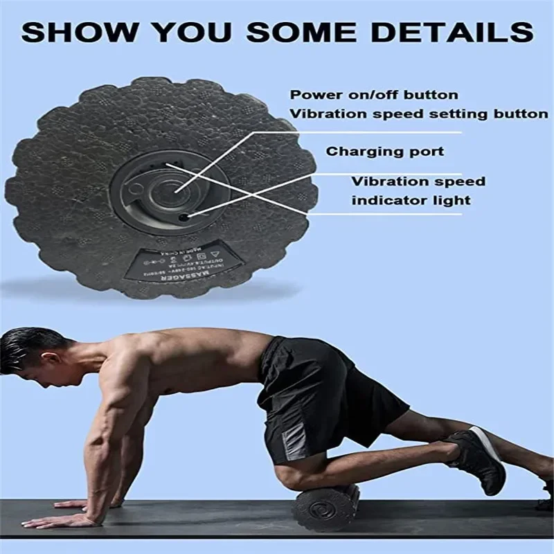 4-Speed Vibrating Electric Yog - Muscle Roller Stick ulasan dan harga