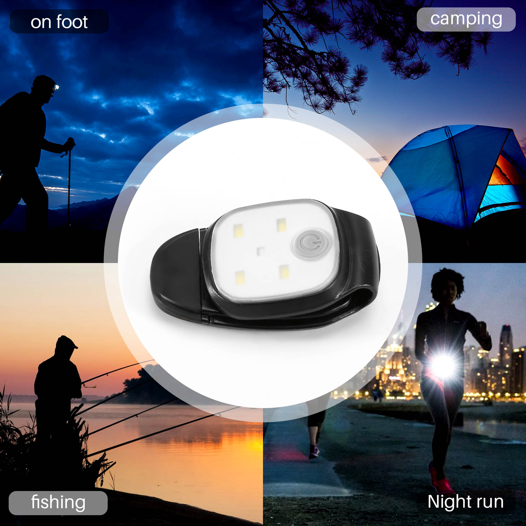 XSXS-Outdoor Night Clip On Run - Running Gear For Night ulasan dan harga