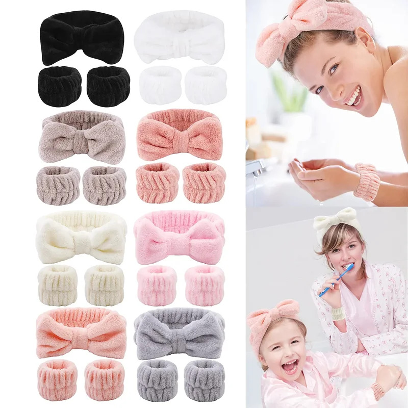 1/2/4pcs Winter Wash Face And  - Sweat Band Wrist ulasan dan harga