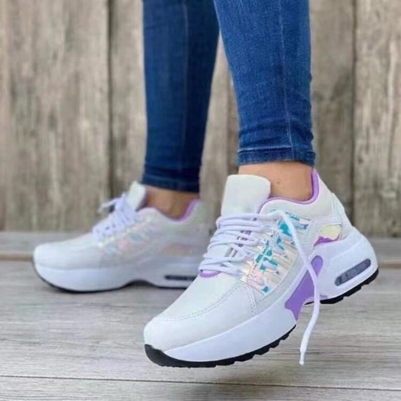 Womens Fashion Sneaker Platfor - Running Gear Shoes ulasan dan harga