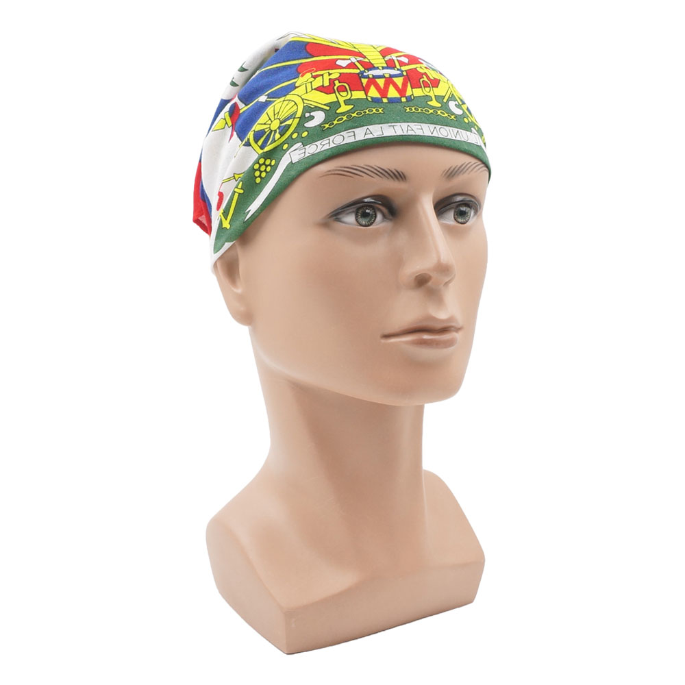 Haiti Flag Bandana 100% Cotton - Running Gear Gifts For Women ulasan dan harga