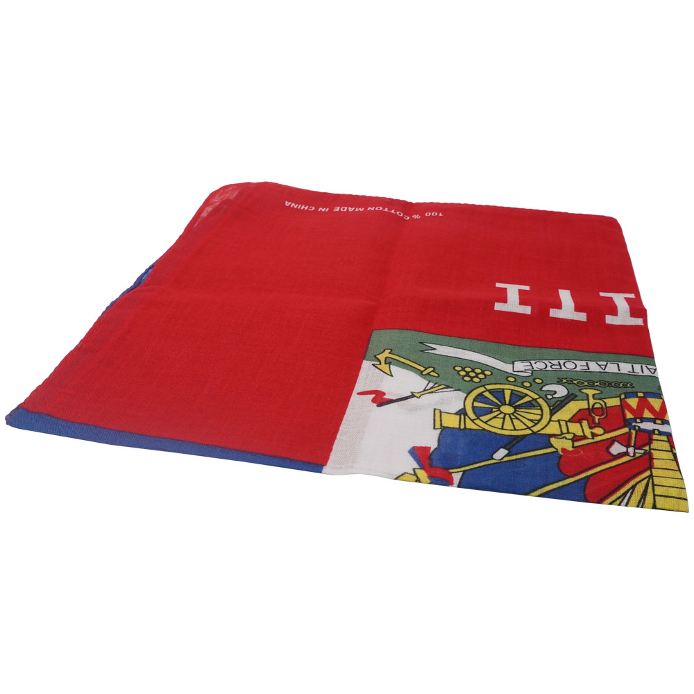 Haiti Flag Bandana 100% Cotton - Running Gear Gifts For Women ulasan dan harga