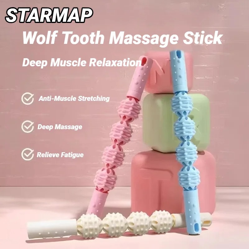 Thin Leg Massage Stick Wolf Te - Muscle Roller Stick ulasan dan harga