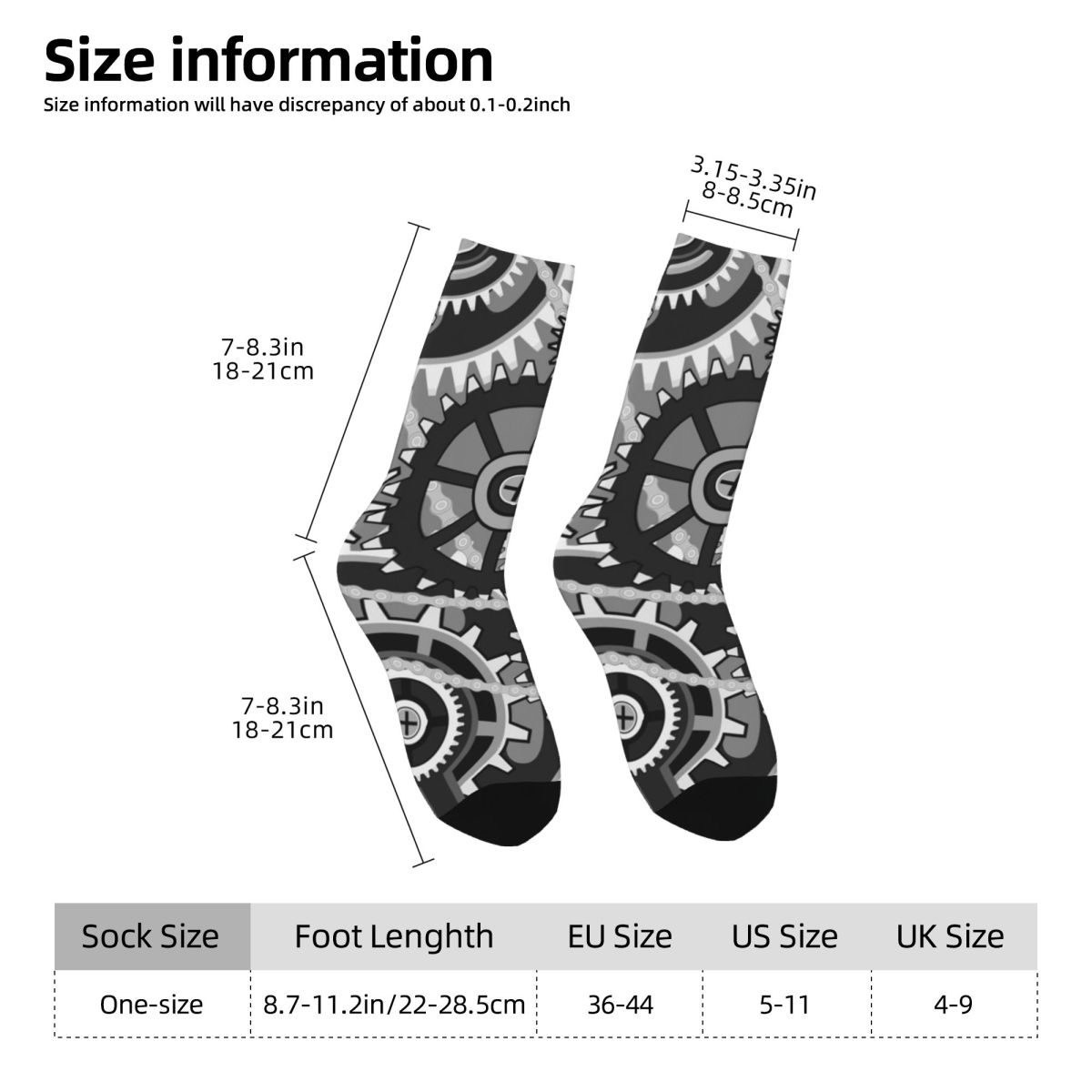 Gears Vintage Wheels Stockings - Running Gear Gifts For Women ulasan dan harga